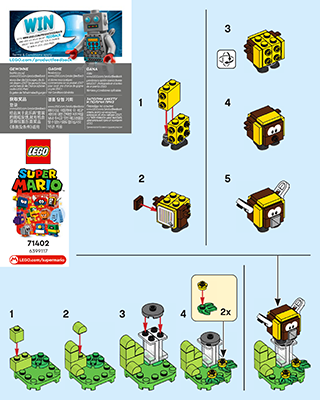 Character Packs – Series 4 - LEGO® Super Mario™ - LEGO.com for kids
