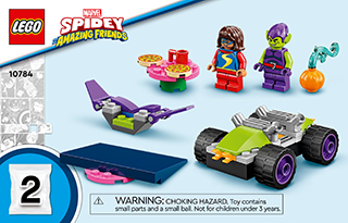 LEGO Marvel Spider-Man Webquarters Hangout 10784 Building Set - Spidey and  His Amazing Friends Series, Spider-Man, Miles Morales, and Green Goblin  Minifigures, Toys for Boys and Girls Ages 4+ 