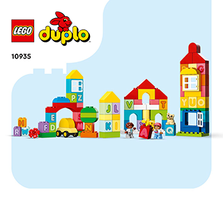 yページ LEGO 10935 Alphabet Town - LEGO DUPLO - BricksDirect State New.