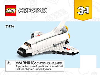 BTS確認用 Space Shuttle 31134 | Creator 3-in-1 | Buy online at the Official