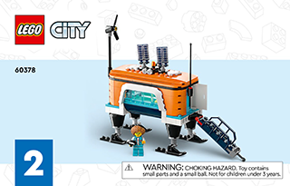 未夢ページ LEGO Instructions | City | 60313 | Space Ride Amusement Truck
