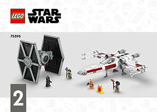 せい様　オーダーページ TIE Fighter & X-Wing Mash-up 75393 | Star Wars™ | Buy online at