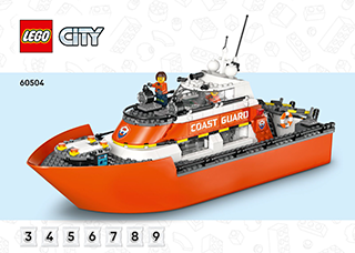 海岸警卫队救援船和直升机说明书