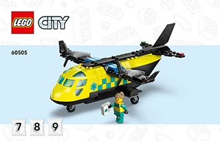 飞机，工程车和悬浮船组合套装说明书