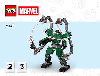 ことページ レゴ LEGO マーベル スパイダーマンとドック・オックのメカスーツ対決