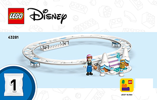 艾莎的冰雪城堡和雪上冒险说明书