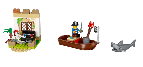海賊のお宝探し 10679 - LEGO® Juniors - 組み立て説明書 