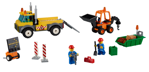 LEGO 10683 Camión de Obras en Carretera