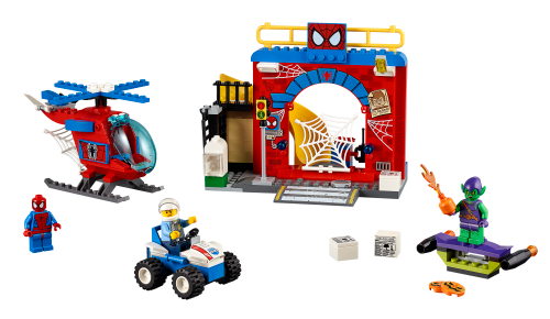 Spider-Man™ Hideout — LEGO set 10687