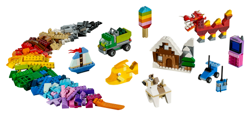 Scatola creativa — set LEGO 10704