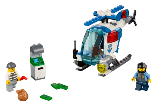 Police Helicopter Chase — LEGO set 10720
