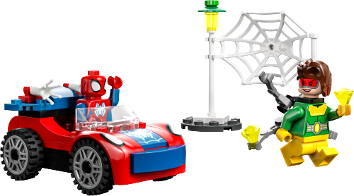 L’auto di Spider-Man e Doc Ock — set LEGO 10789