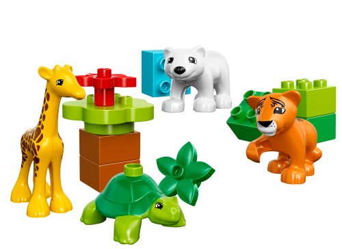 LEGO 10801 Animales bebés