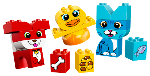 LEGO 10858 Mi primer puzle de mascotas
