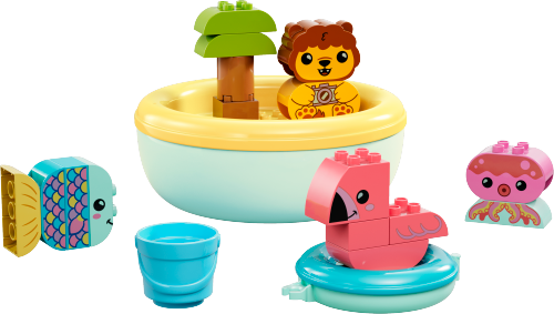 LEGO 10966 Diversión en el Baño: Isla de los Animales Flotante