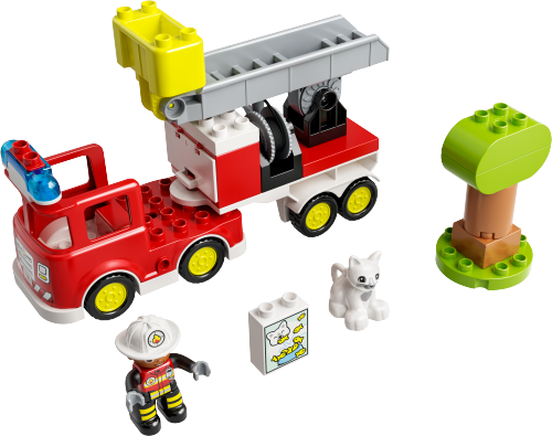 Le camion de pompiers 10969 - LEGO® DUPLO® - Instructions de montage -  Service client -  FR