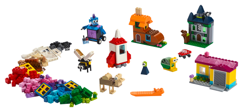 Le finestre della creatività — set LEGO 11004