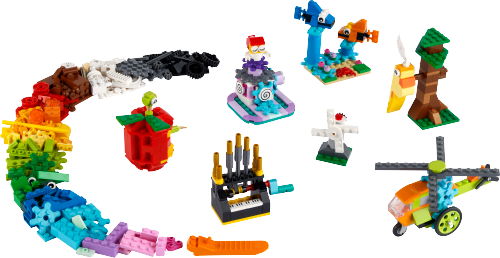 Mattoncini e funzioni — set LEGO 11019