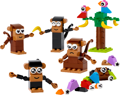 Divertimento creativo - Scimmie — set LEGO 11031