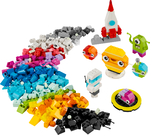 Pianeti dello spazio creativi — set LEGO 11037