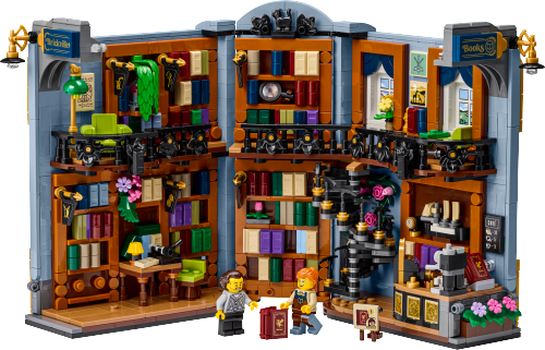 Caja de LEGO 11379 Rincón entre Libros: Librería