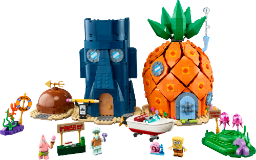 Caja de LEGO 11386 Bob Esponja Pantalones Cuadrados: Fondo de Bikini