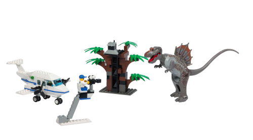 Lego Studios Jurassic Park III Spinosaurus Attack 1371 for sale online