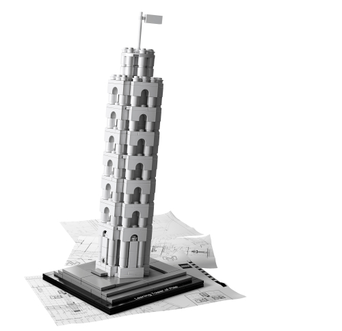 The Leaning Tower of Pisa — LEGO set 21015
