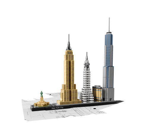 fly følgeslutning Pointer New York City 21028 - LEGO® Architecture - Building Instructions - Customer  Service - LEGO.com US