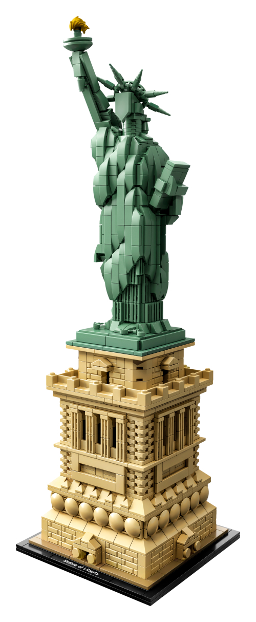 LEGO 21042 Statue of Liberty Instructions, Architecture