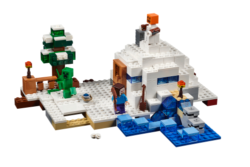 Nascondiglio nella neve — set LEGO 21120