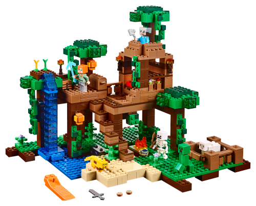 La casetta sull'albero della giungla — set LEGO 21125