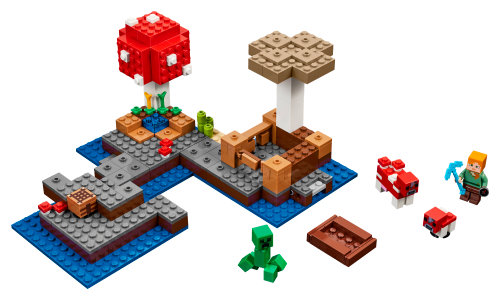 L'isola dei funghi — set LEGO 21129