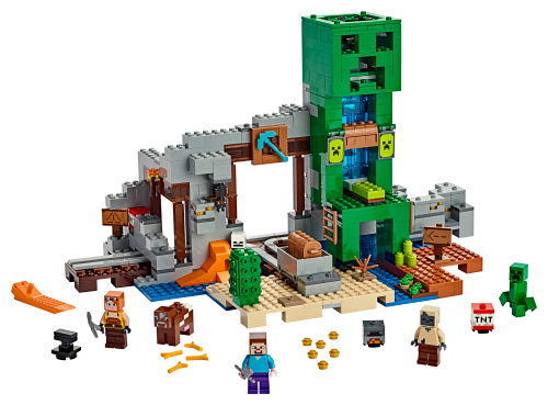 La Miniera del Creeper — set LEGO 21155