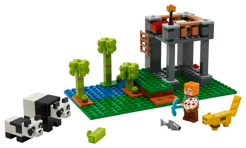 L’allevamento di panda — set LEGO 21158