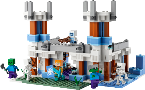 Il castello di ghiaccio — set LEGO 21186