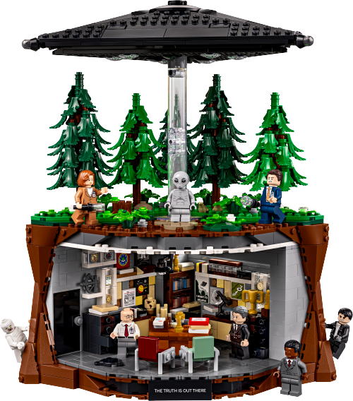 Caja de LEGO 21369 The X-Files