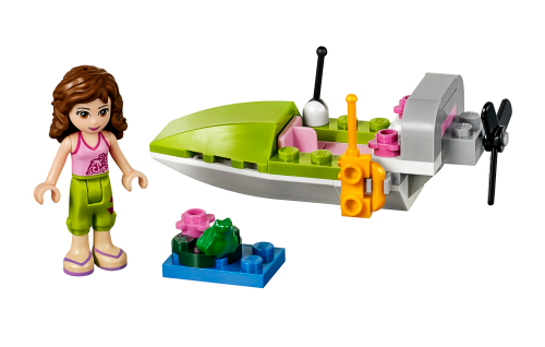 Barca della giungla — set LEGO 30115
