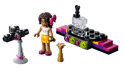 Il tappeto rosso della pop star — set LEGO 30205