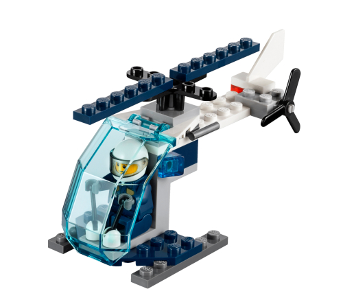 Police Helicopter — LEGO set 30222