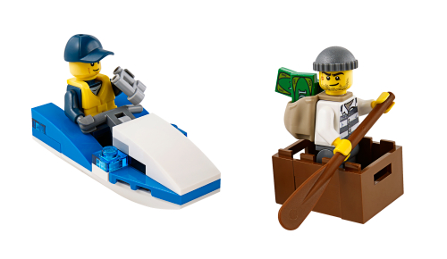 Police Watercraft — LEGO set 30227