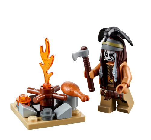 Caja de LEGO 30261 La Hoguera de Tonto