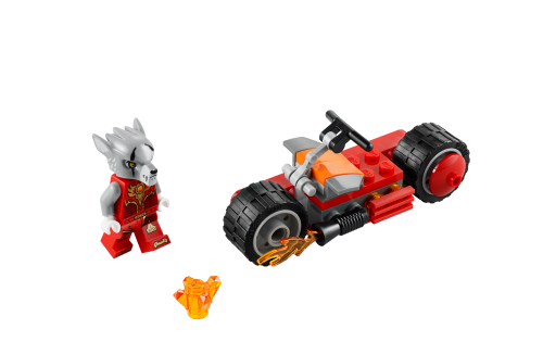Fiamma-moto di Worriz — set LEGO 30265