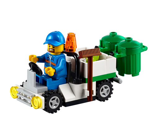 Camioncino della spazzatura — set LEGO 30313