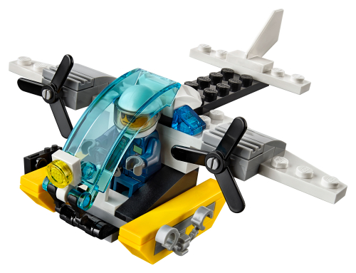 Elicottero dell'Isola della Prigione — set LEGO 30346