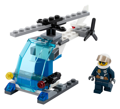 Police Helicopter — LEGO set 30351