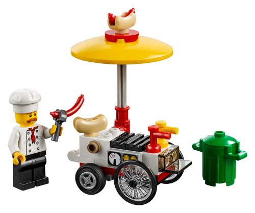 Hot Dog Stand — LEGO set 30356