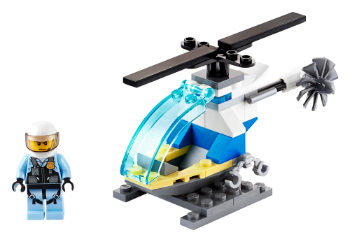 レゴ シティ ポリスヘリコプター ミニセット 組み立て説明書 コンシューマーサービス Lego Com Jp