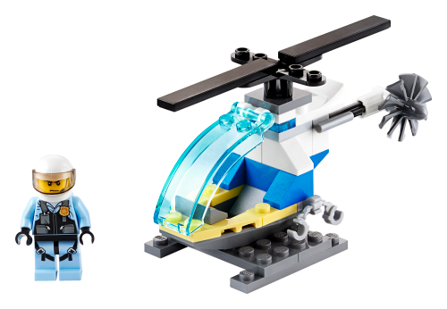 Police Helicopter — LEGO set 30367