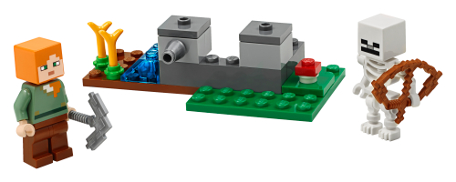 La difesa dello scheletro — set LEGO 30394